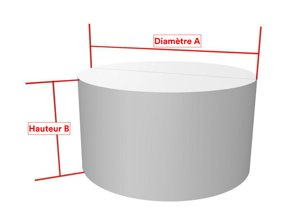 Housse Ronde - Protect 670 : La référence en matière de protection étanche Gris clair RAL 7038