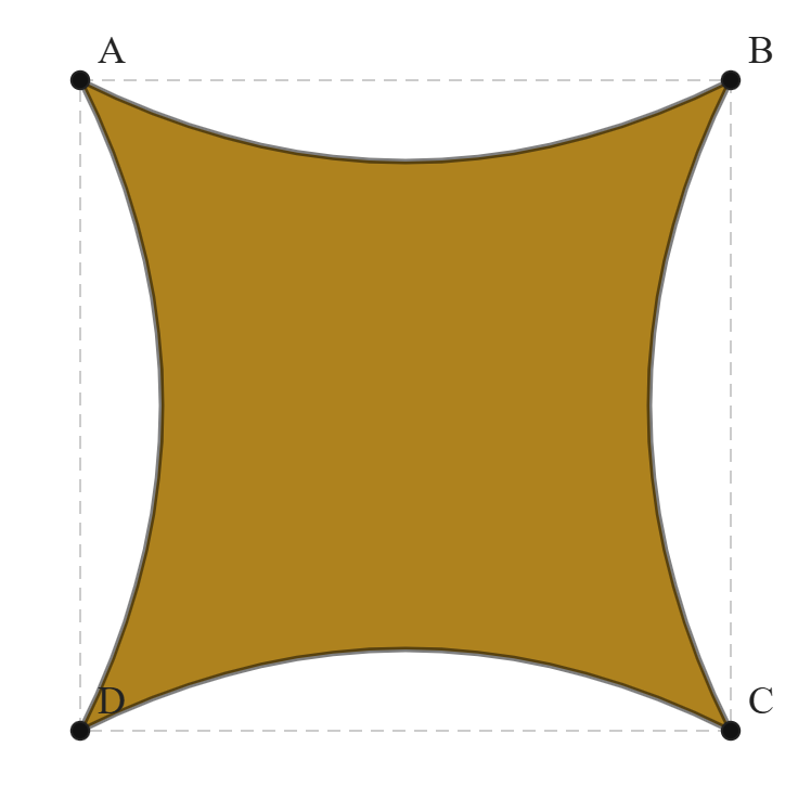 Voile d'ombrage - Voile d'ombrage Rectangle Essentiel - Jaune 655 (Australmesh)