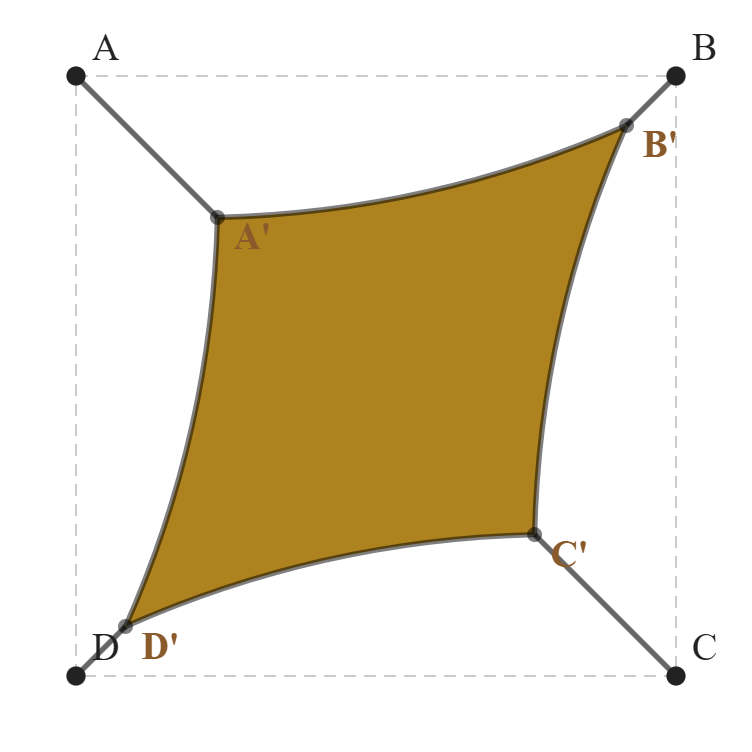 Voile d'ombrage - Voile d'ombrage Carrée Essentiel - Jaune 655 (Australmesh)