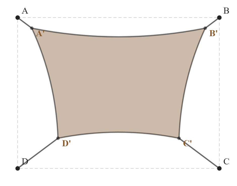 Voile d'ombrage - Voile d'ombrage Rectangle SmartSail - Beige Sablé 96-2135