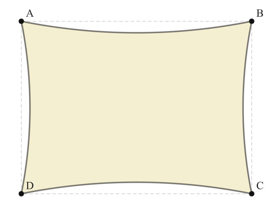 Voile d'ombrage - Voile d'ombrage Rectangle Essentiel - Naturel (759 AustralMesh)