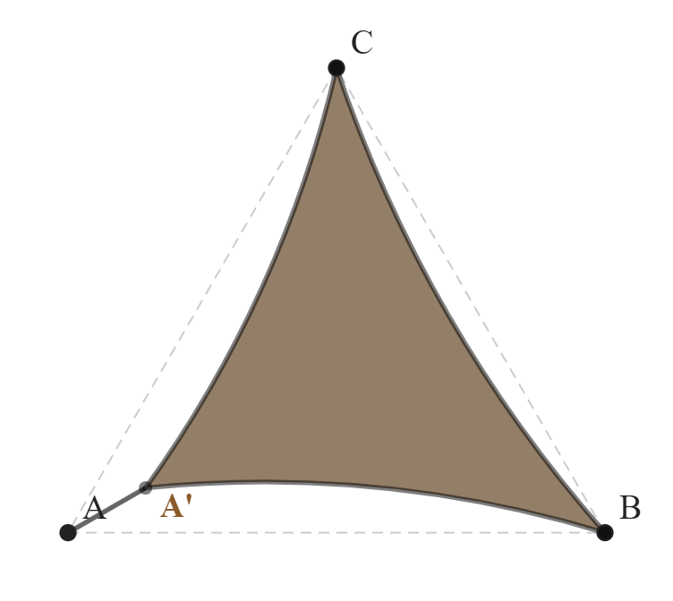 Voile d'ombrage - Voile d'ombrage Triangle - Bois flotté 294 (AustralMesh)