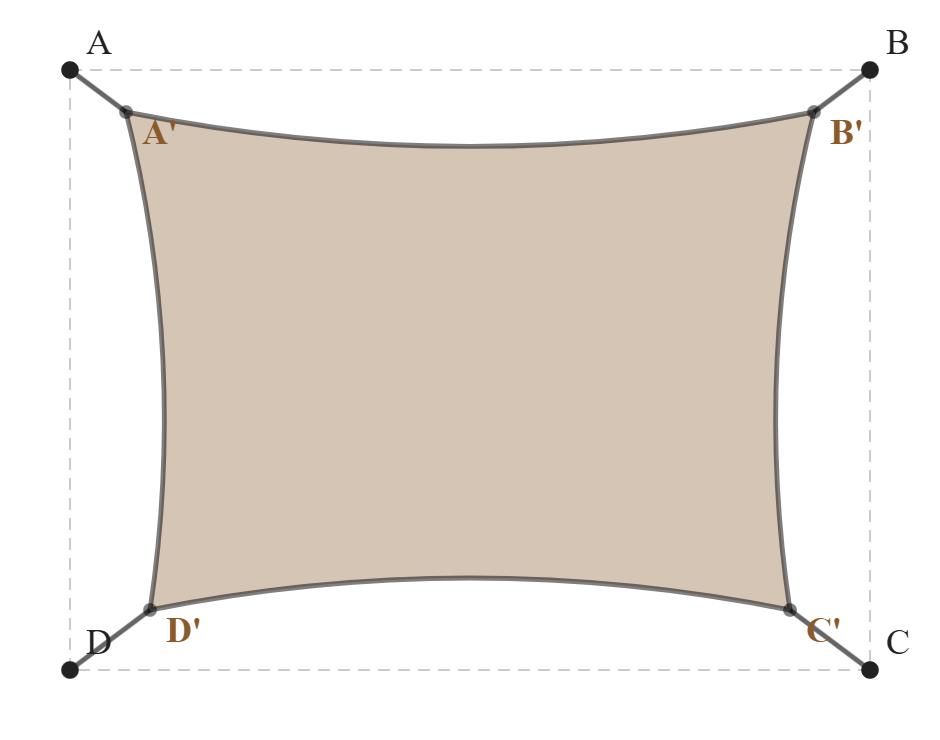 Voile d'ombrage - Voile d'ombrage Rectangle - Beige Sablé 92-2135