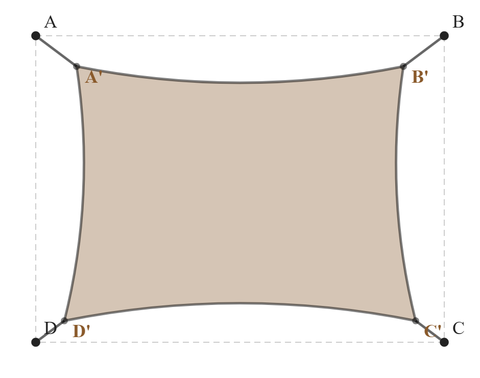 Voile d'ombrage - Voile d'ombrage Rectangle - Beige Sablé 92-2135