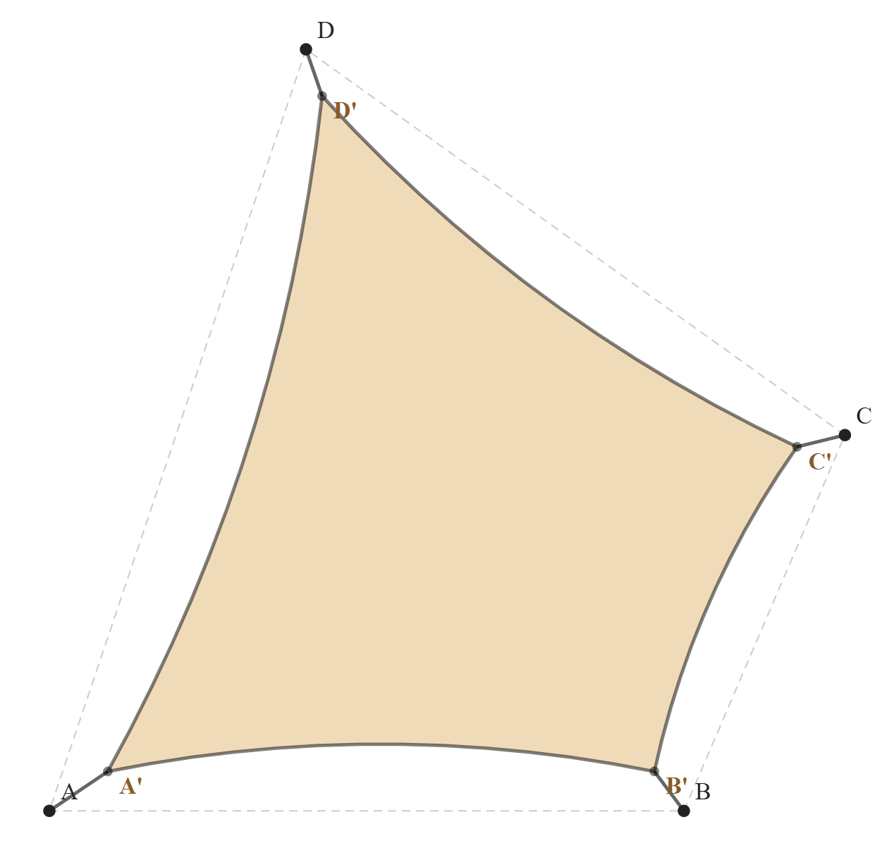 Voile d'ombrage - Voile d'ombrage Trapèze - Blanc Cassé 96-1103