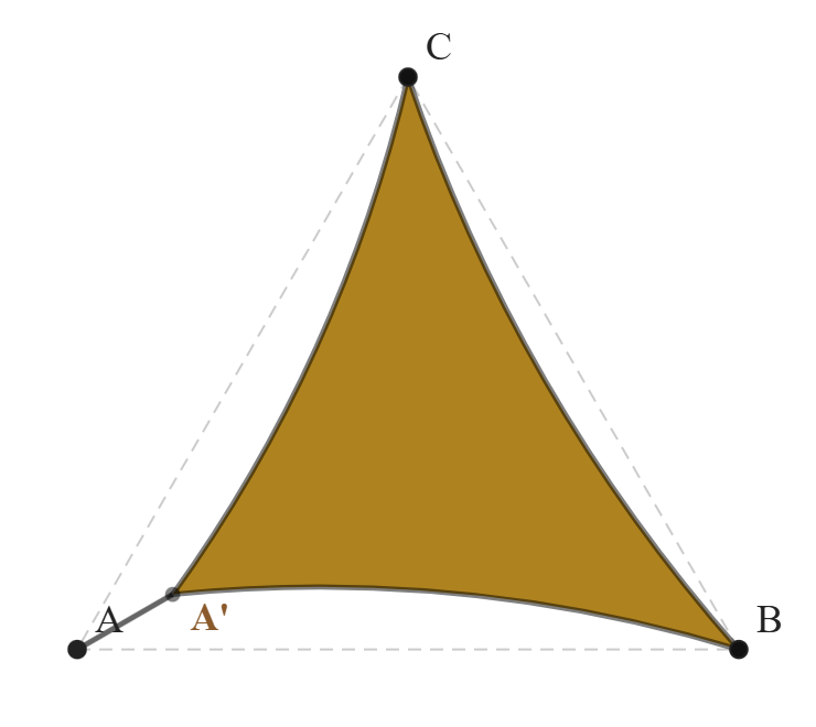 Voile d'ombrage - Voile d'ombrage Triangle - Jaune 655 (Australmesh)