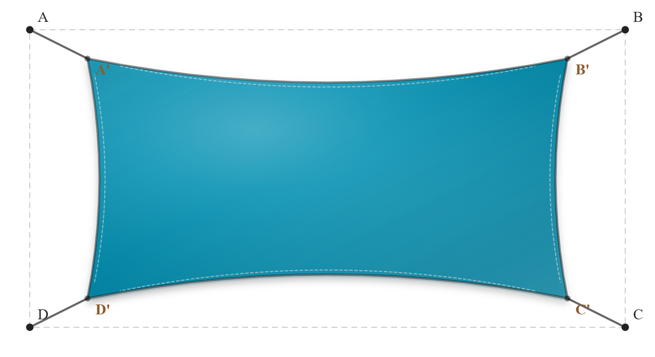 Voile d'ombrage - Forme Rectangle - Acapuclo 96-50847