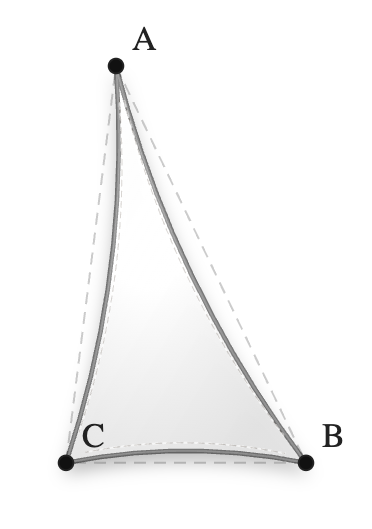 Voile d'ombrage - Forme Triangle - Blanc (112 AustralMesh)