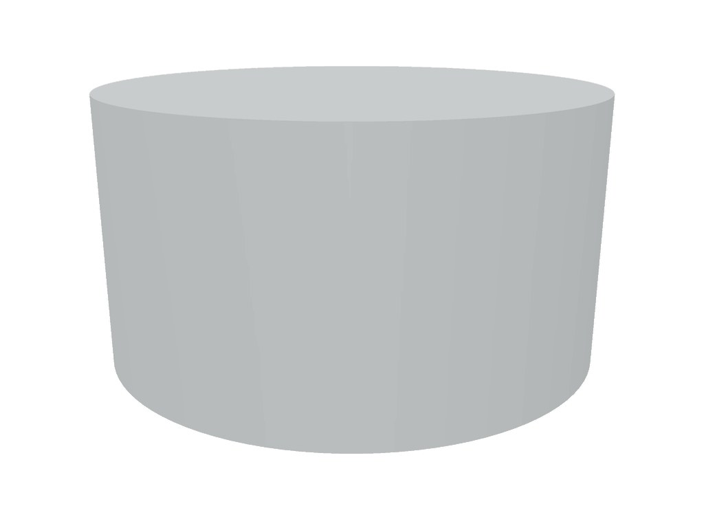 Housse alimentaire ronde sur mesure Ø 60 × H 70 cm – Protect Alimentaire 550