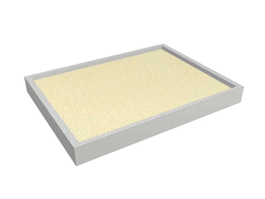 Housse de bac à sable sur mesure 120 × 120 × H 25 cm – Protect 670