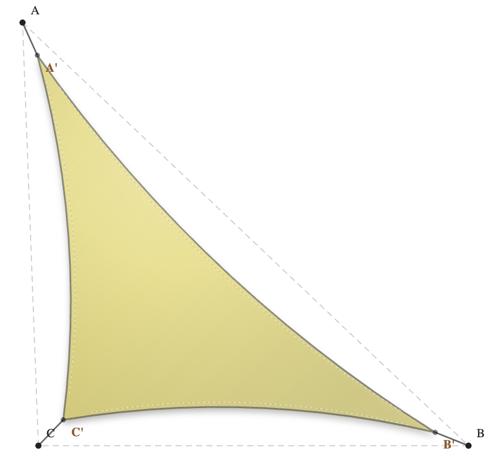 Voile d'ombrage - Forme Triangle - Citron 96-50846